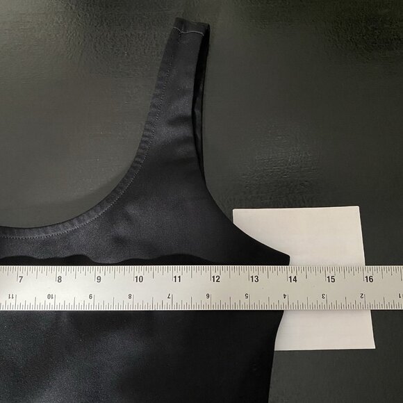 Girlfriend Collective Bike Unitard S Black Athletic Activewear One Piece Romper - Picture 9 of 12